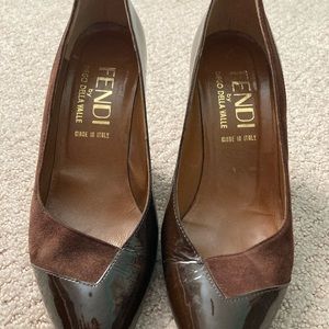 Fendi by Diego Della Valle vintage size 7b heals